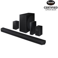 Open Box - Samsung HW-Q910B 520-Watt 9.1.2 Channel Sound Bar with Wireless Subwoofer