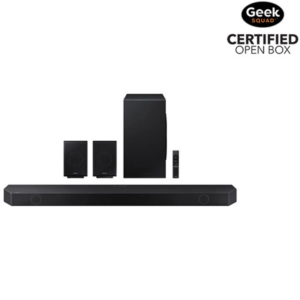 Open Box - Samsung HW-Q990B 656-Watt 11.1.4 Channel Sound Bar with Wireless Subwoofer & Up-Firing Rear Speakers