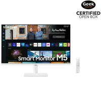 Open Box - Samsung 32" FHD 60Hz 4ms GTG VA LED Smart Monitor (LS32BM501ENXZA) - White
