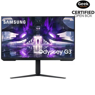 Open Box - Samsung Odyssey G3 32" FHD 165Hz 1ms GTG VA LCD Gaming Monitor (LS32AG320NNXZA) - Black