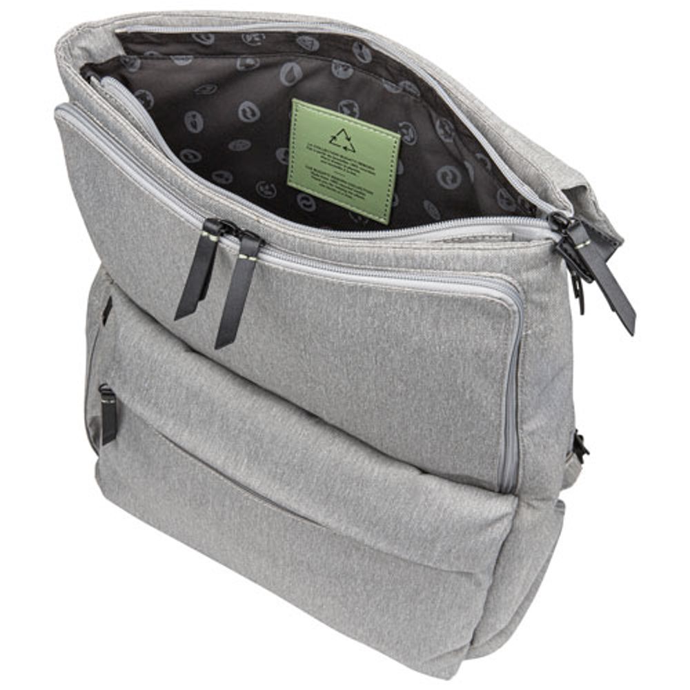 Bugatti REBORN Solid 15.6" Laptop Designer Bag - Grey