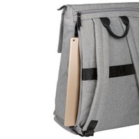 Bugatti REBORN Solid 15.6" Laptop Designer Bag - Grey