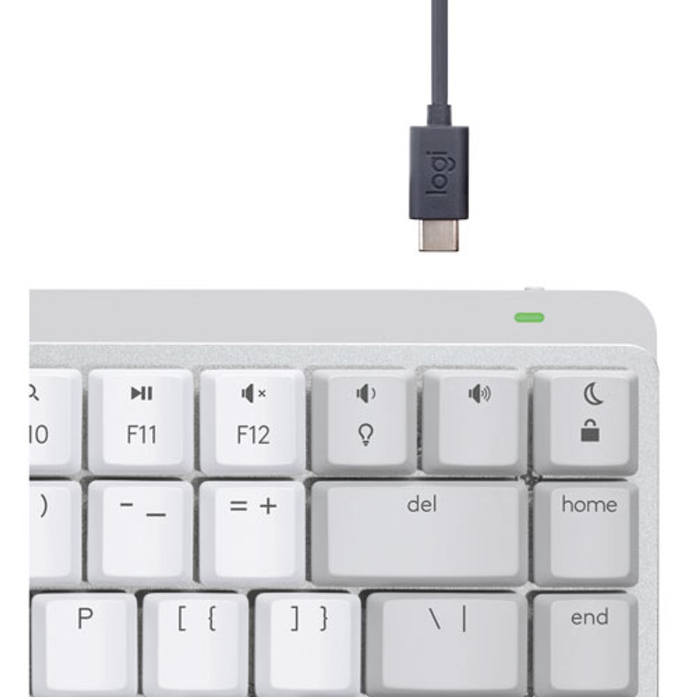 Logitech MX Mechanical Mini Bluetooth Backlit Mechanical Ergonomic Keyboard for Mac
