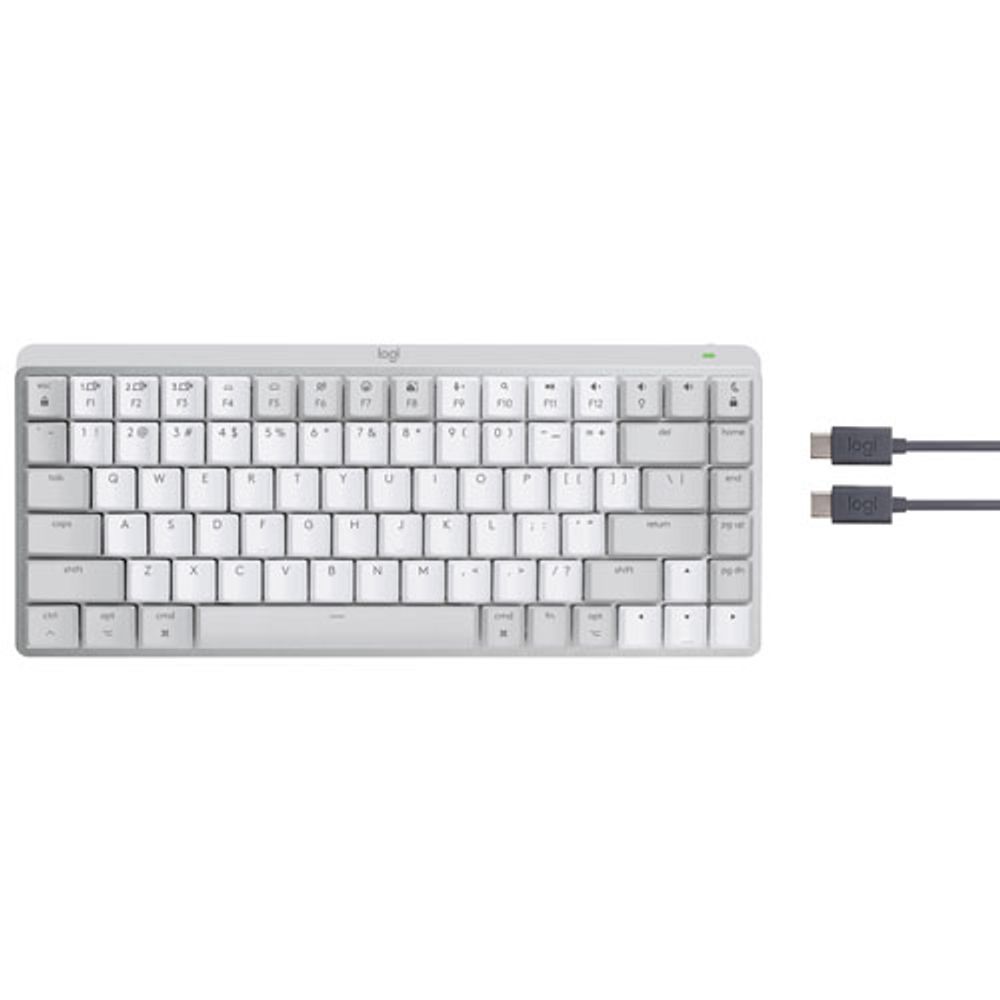 Logitech MX Mechanical Mini Bluetooth Backlit Mechanical Ergonomic Keyboard for Mac