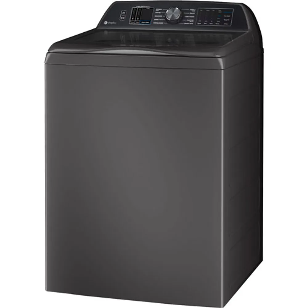 GE Profile 6.2 Cu. Ft. High Efficiency Top Load Washer (PTW700BPTDG) - Diamond Grey