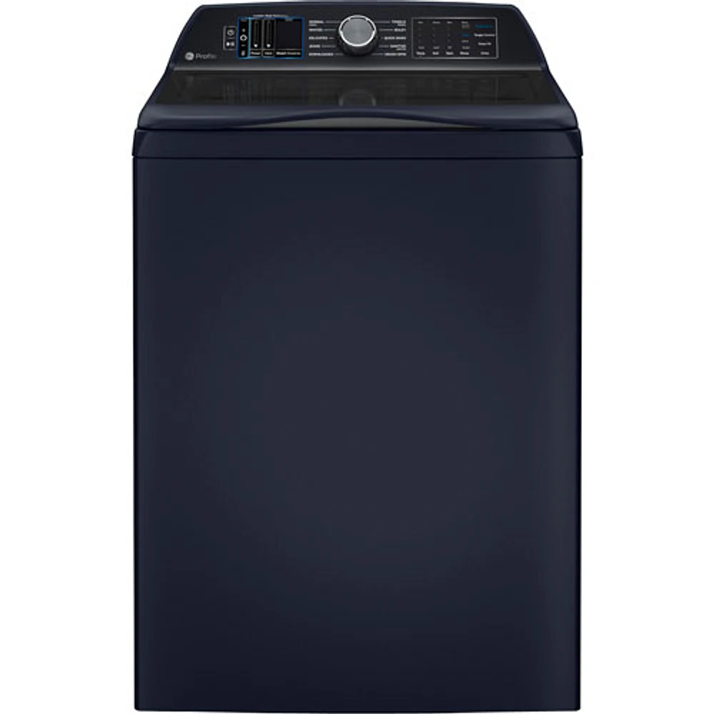 GE Profile 6.2 Cu. Ft. High Efficiency Top Load Washer (PTW900BPTRS) - Sapphire Blue