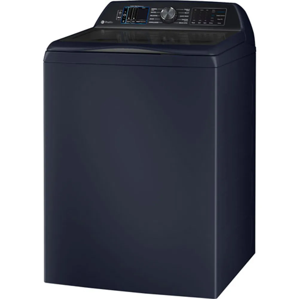 GE Profile 6.2 Cu. Ft. High Efficiency Top Load Washer (PTW900BPTRS) - Sapphire Blue