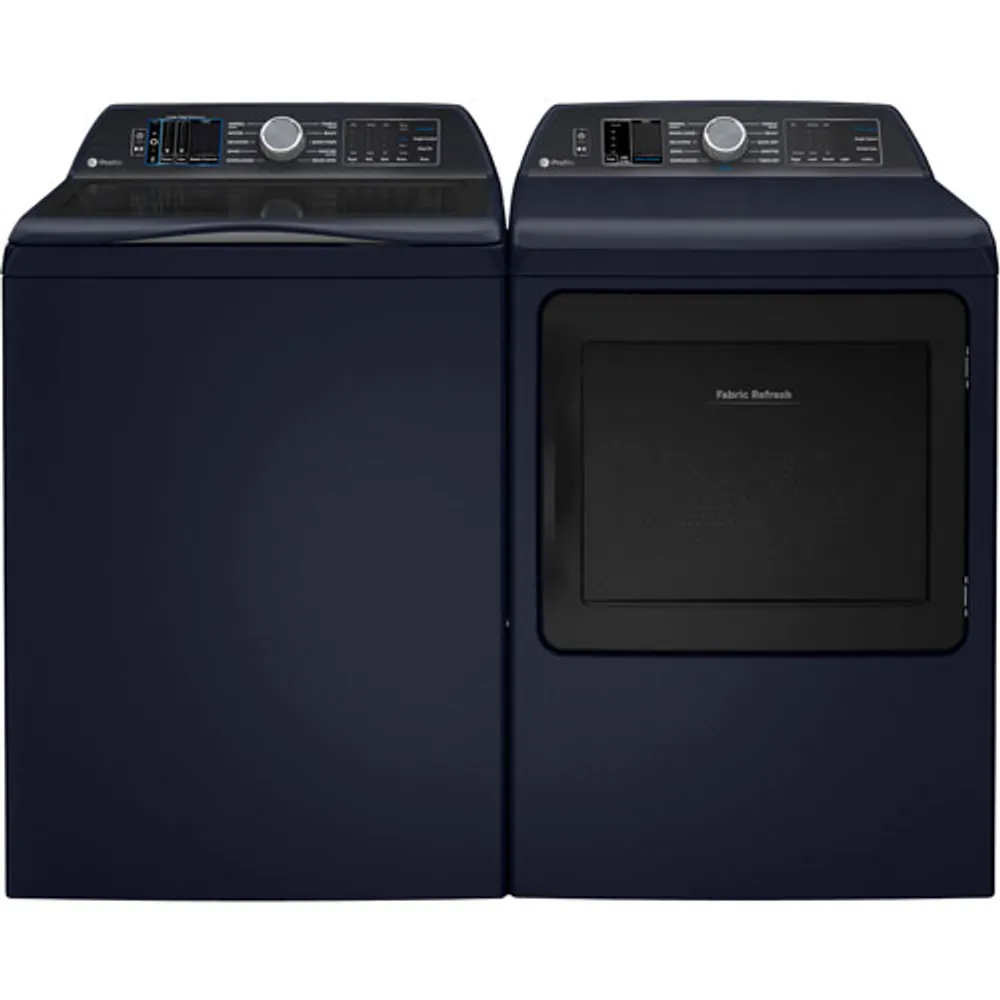 GE Profile 6.2 Cu. Ft. High Efficiency Top Load Washer (PTW900BPTRS) - Sapphire Blue