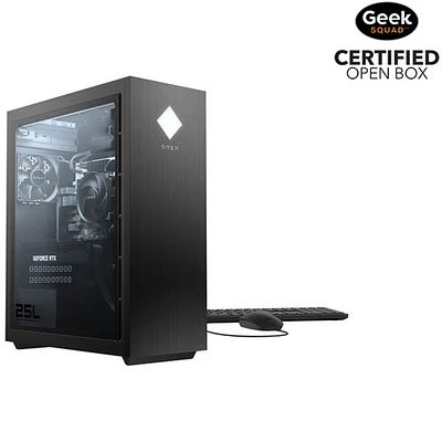 Open Box - HP OMEN 25L Gaming PC (AMD Ryzen 5 5600X/512GB SSD/16GB RAM/RTX 3060 Ti)