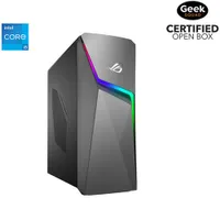 Open Box - ASUS ROG Strix G10CE Gaming PC - Grey (Intel Core i5-11400F/512GB SSD/12GB RAM/GTX 1650/Windows 11)
