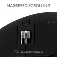 Logitech MX Master 3S Bluetooth Optical Mouse for Mac