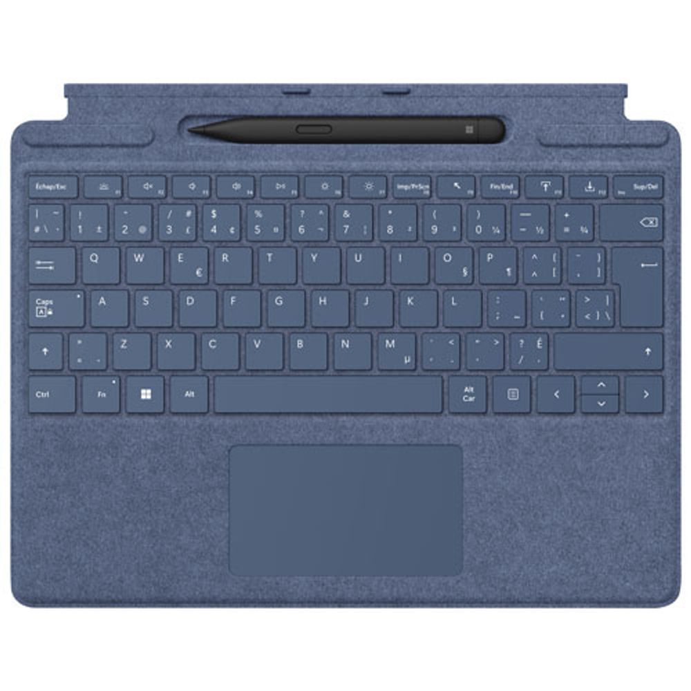 Microsoft Surface Pro Signature Keyboard with Slim Pen 2 - Sapphire - English