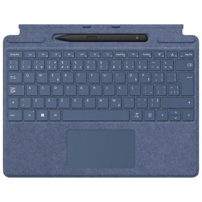 Microsoft Surface Pro Signature Keyboard with Slim Pen 2 - Sapphire - English