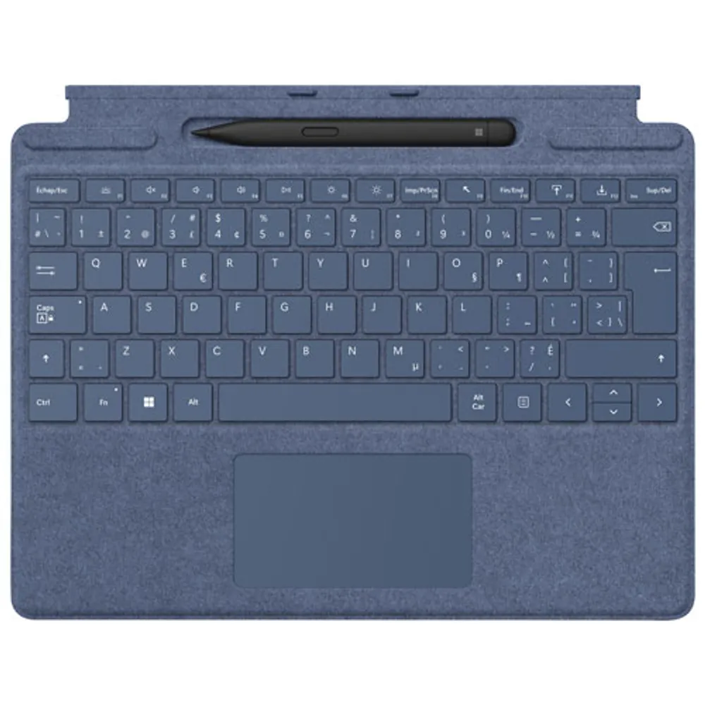 Microsoft Surface Pro Signature Keyboard with Slim Pen 2 - Sapphire - Bilingual