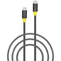 Insignia 2.5m (8 ft.) USB-C to USB-C Charge Cable (NS-CC5A8FT-C) - White - Only at Best Buy