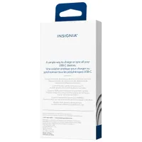 Insignia 2.5m (8 ft.) USB-C to USB-C Charge Cable (NS-CC5A8FT-C) - White - Only at Best Buy