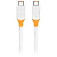 Insignia 2.5m (8 ft.) USB-C to USB-C Charge Cable (NS-PC3CC8W23-C) - White - Only at Best Buy