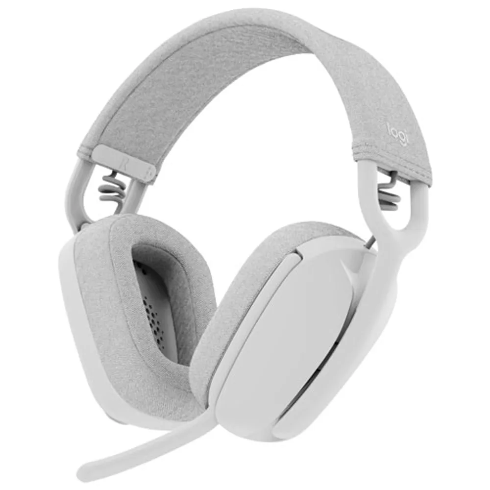 Logitech Zone Vibe 100 Wireless Headset with Microphone - Off-white