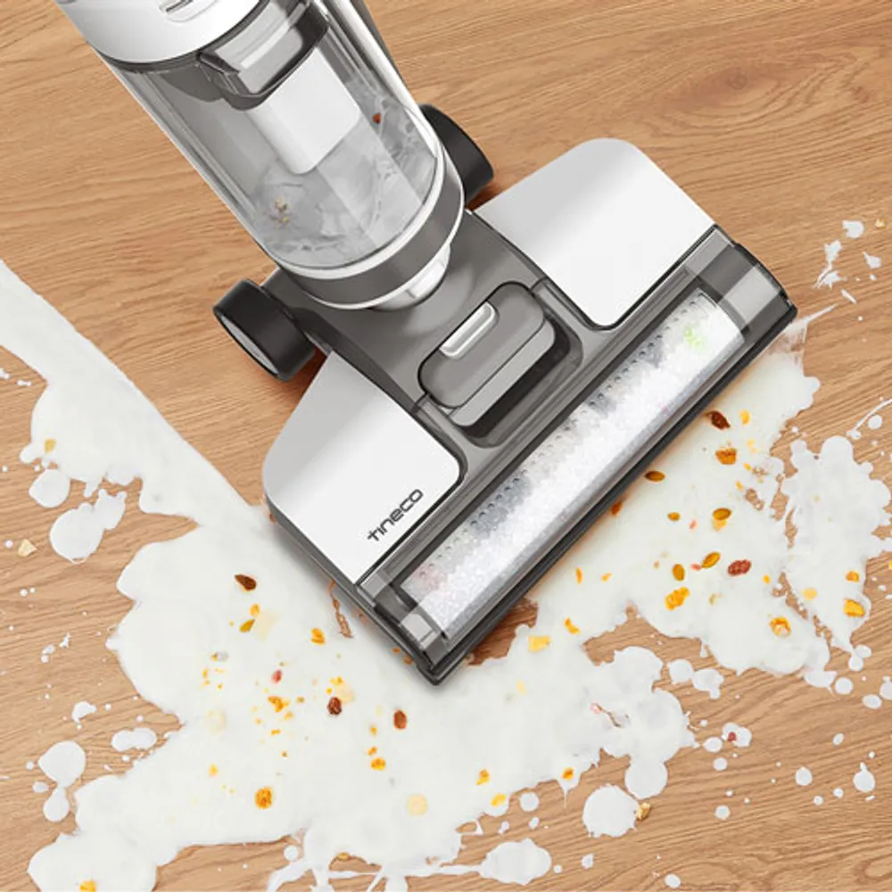 Tineco iFloor3 Plus Wet/Dry Upright Vacuum - White/Grey