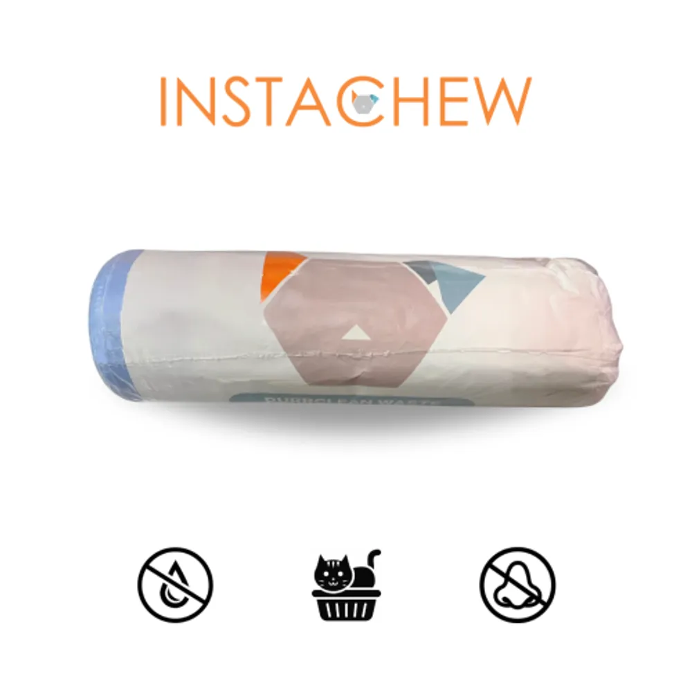 INSTACHEW Purrclean Cat Litter Waste Bags, Pet Poop Bags for Smart