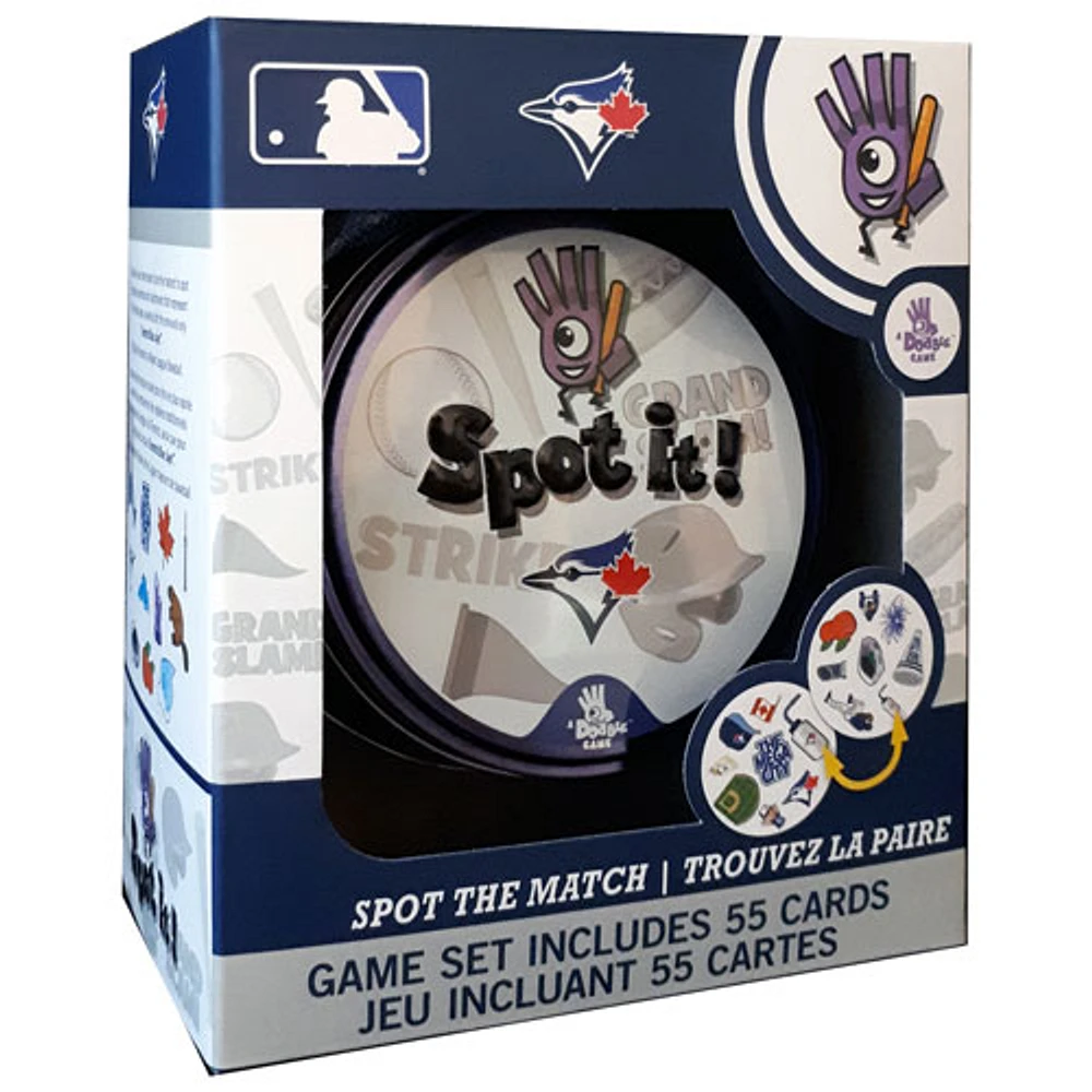 MLB Toronto Blue Jays Spot It! Jeu de cartes