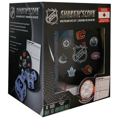 Shake n' Score Canadian NHL Teams Edition Dice Game