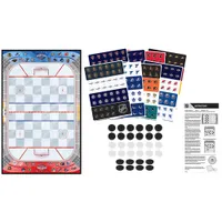 NHL League Checkers Board Game