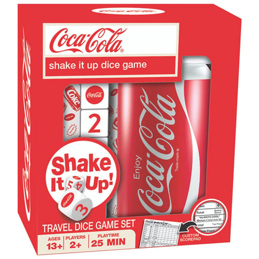 Jeu de dés Coca-Cola Shake it Up! - Anglais