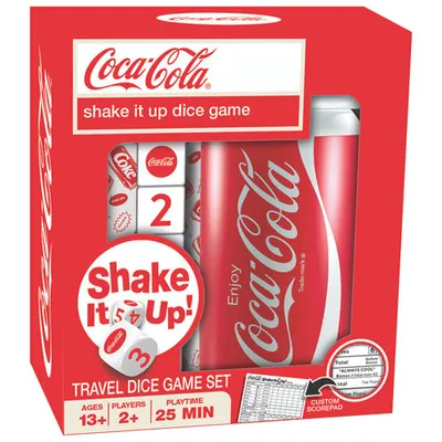 Jeu de dés Coca-Cola Shake it Up! - Anglais