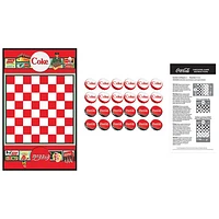 Coca-Cola Checkers Board Game - English