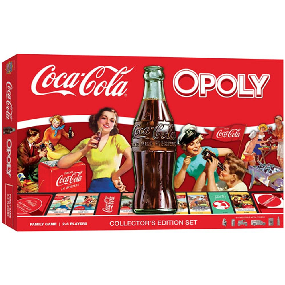 Jeu de société Opoly Coca-Cola - Anglais