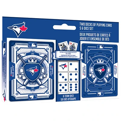 Jeu de cartes et de dés MLB Toronto Blue Jays