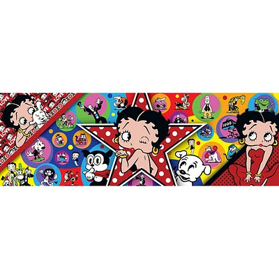 Casse-tête panoramique de Betty Boop - 1000 pièces