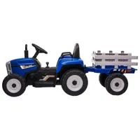 Kool Karz Tractor Ride-On Toy - Blue