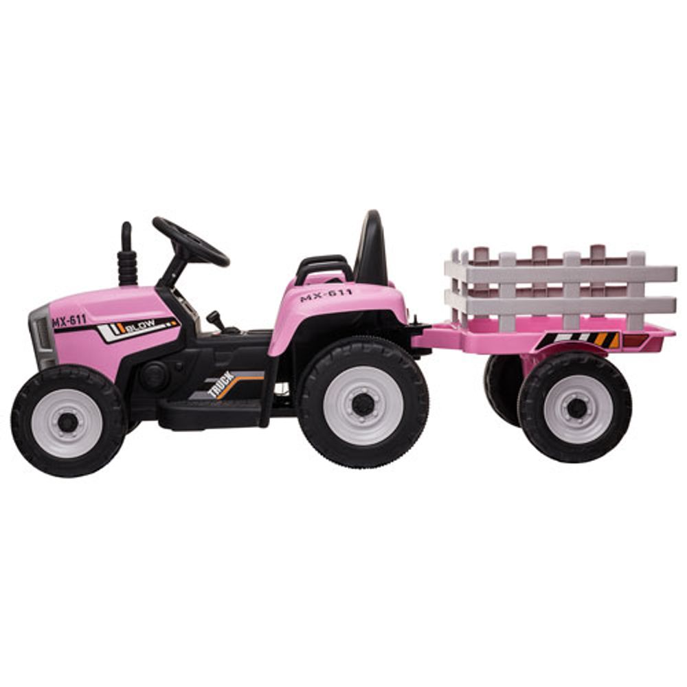 Kool Karz Tractor Ride-On Toy - Pink