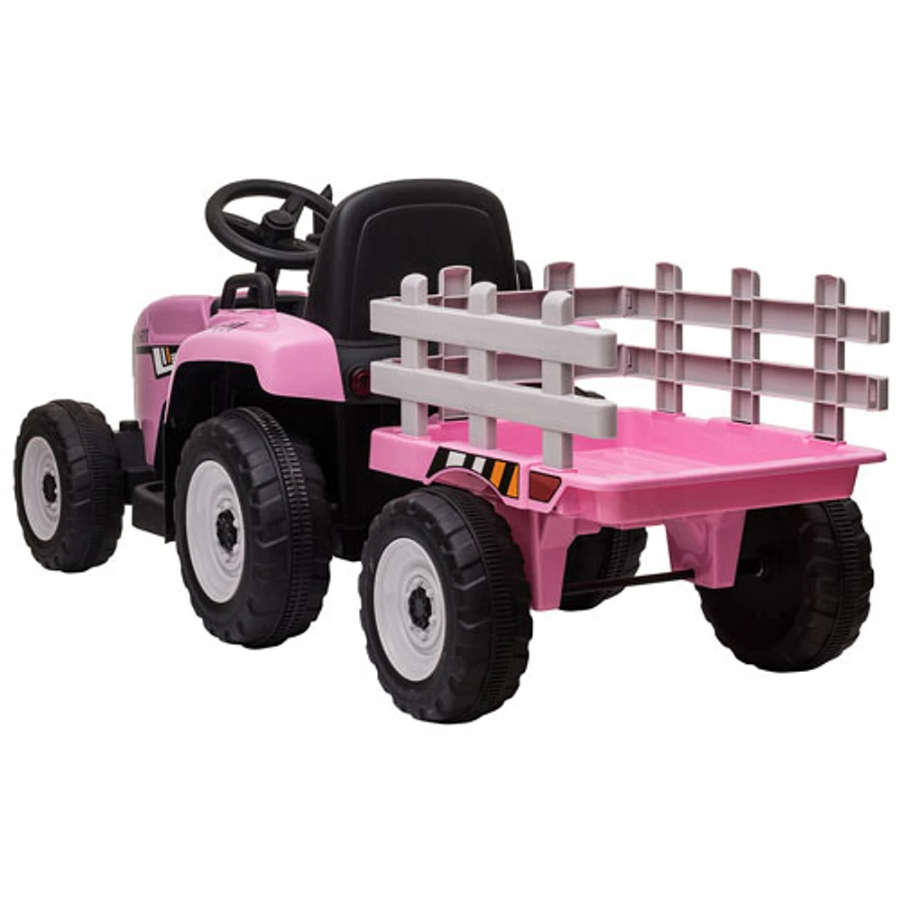 Kool Karz Tractor Ride-On Toy - Pink