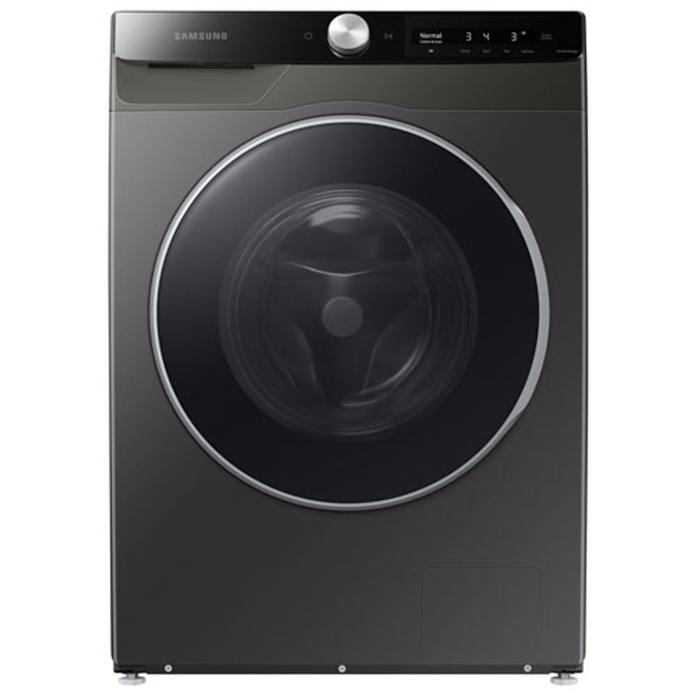 Samsung 2.9 Cu. Ft. High Efficiency Front Load Steam Washer (WW25B6900AX/AC) - Inox