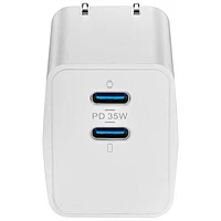 Insignia 35W Dual USB-C Wall Charger - White - Only at Best Buy