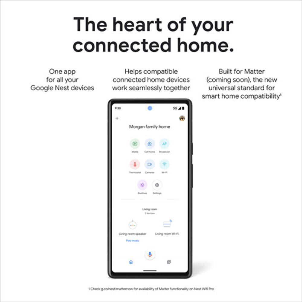 Google Nest Wifi Pro Wi-Fi 6E Router