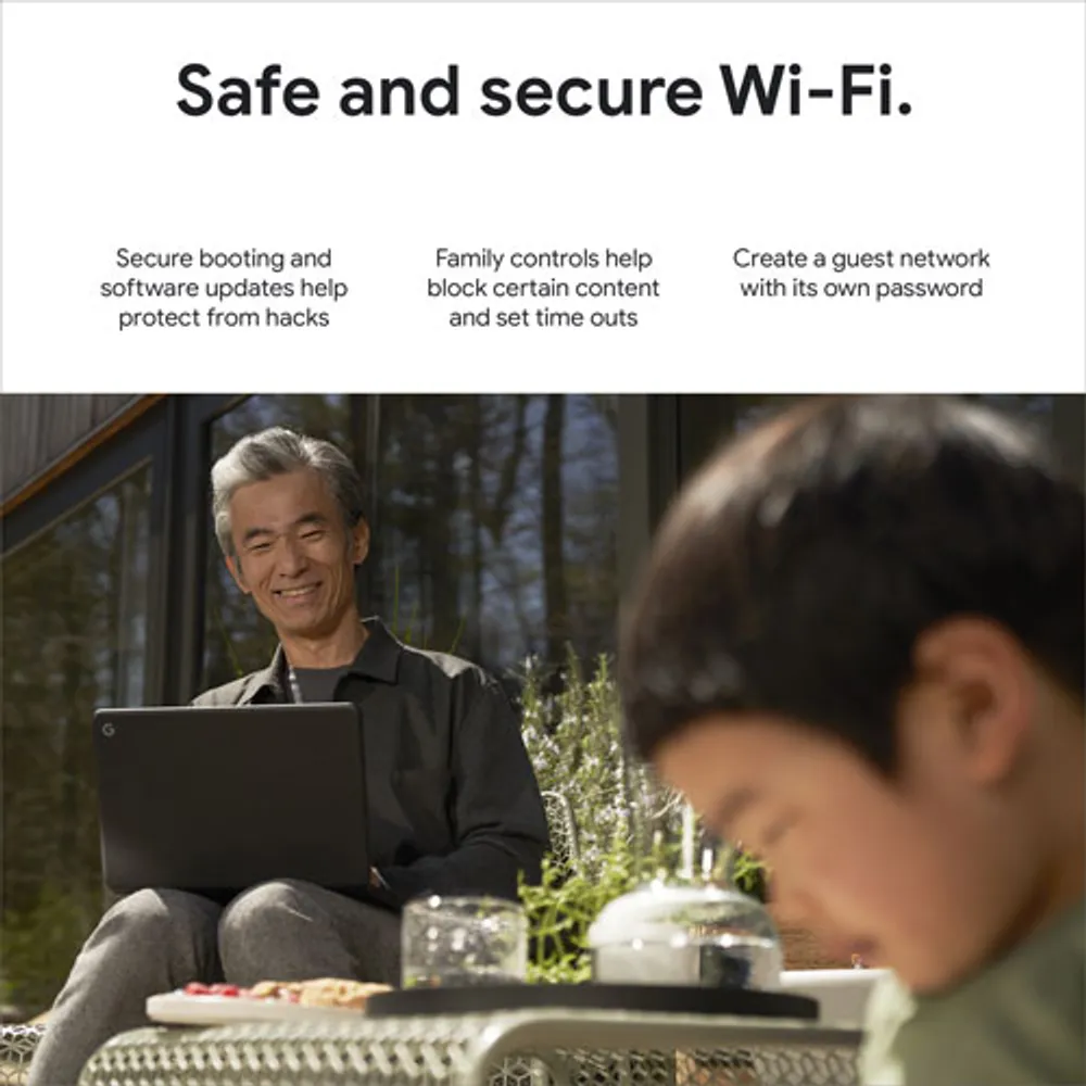 Google Nest Wifi Pro Wi-Fi 6E Router - Snow - 3 Pack