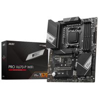 MSI PRO X670-P WIFI AM5 ATX DDR5 Motherboard for AMD Ryzen 7000 Series CPUs