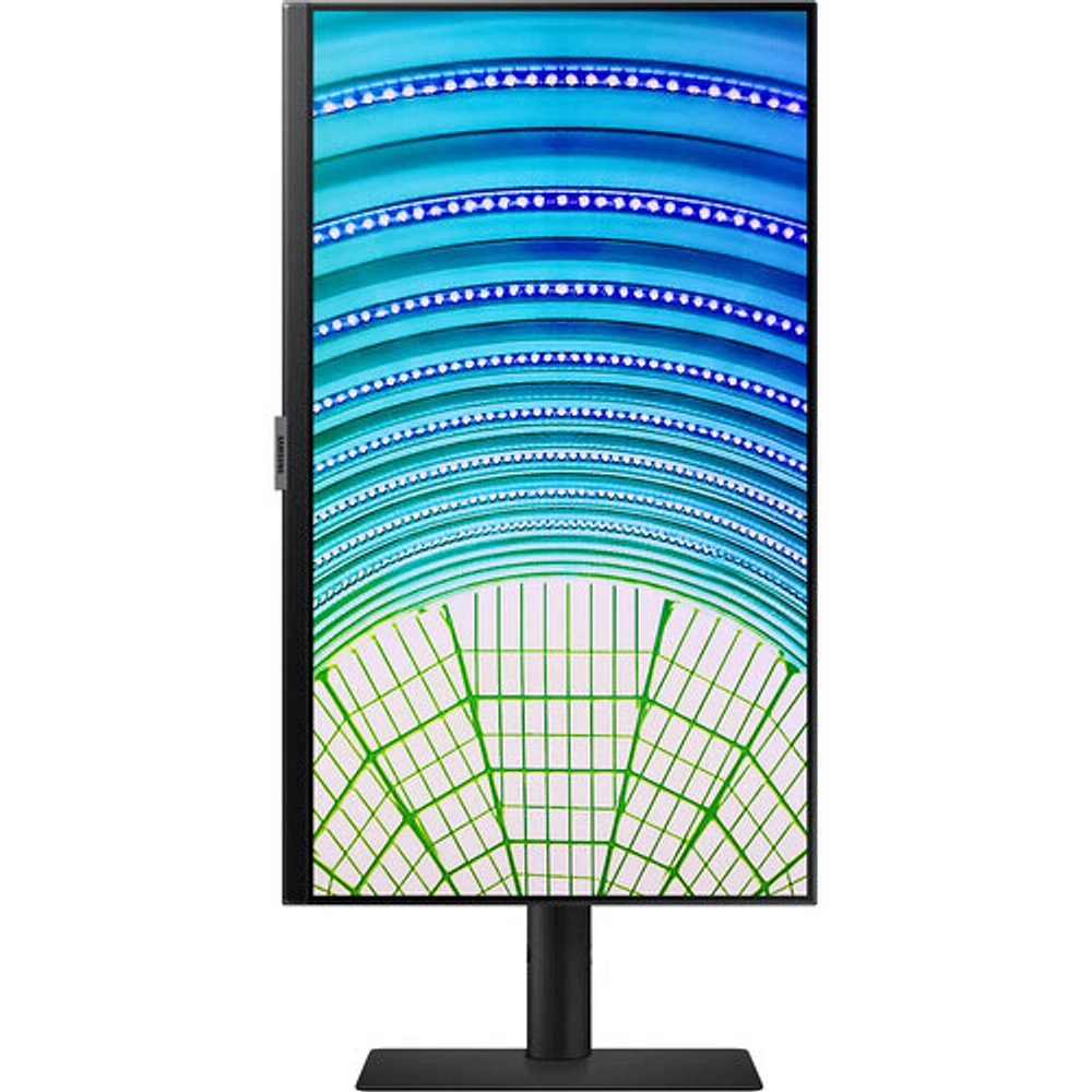 Samsung 24" WQHD 75Hz 5ms IPS USB-C Monitor with Height Adjustable Stand (LS24A608UCNXGO)