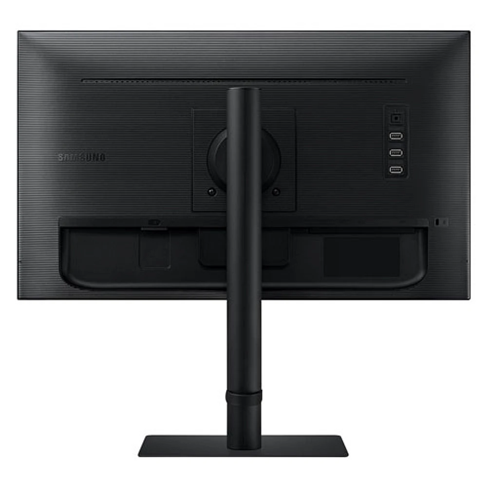 Moniteur IPS WQHD 75 Hz 5 ms USB-C de 24 po de Samsung avec support à hauteur réglable (LS24A608UCNXGO)