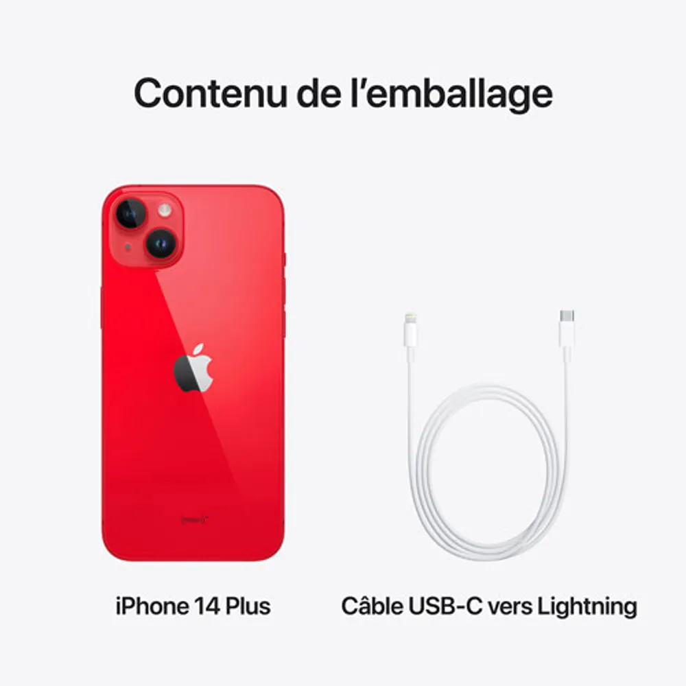 Virgin Plus Apple iPhone 14 Plus 128GB - (PRODUCT)RED