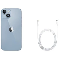 Fido Apple iPhone 14 128GB - Blue - Monthly Financing