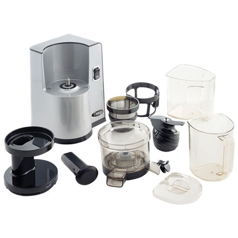 Omega Cold Press Slow Juicer - Silver