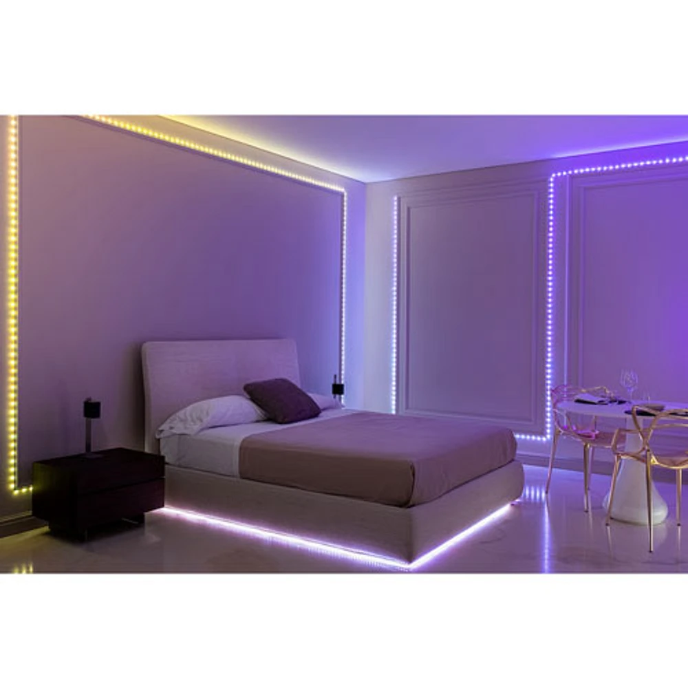 Bande lumineuse intelligente DEL RVB de 20 m (65,6 pi) Dots de Twinkly - 400 ampoules