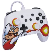 PowerA Enhanced Wired Controller for Switch - Fireball Mario