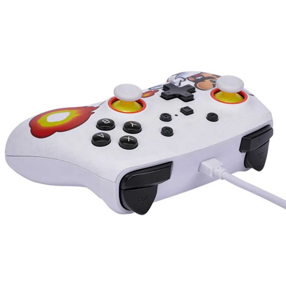 PowerA Enhanced Wired Controller for Switch - Fireball Mario