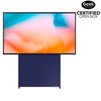 Boîte ouverte - Téléviseur intel. Tizen HDR QLED UHD 4K 43 po The Sero Samsung (QN43LS05BAFXZC) - 2022 - Bleu marine